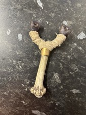 Deer Antler and Brass Gypsy Catapult - Tube Bands