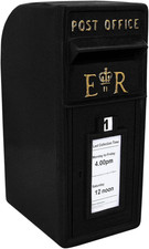 Royal mail post box - post, cast