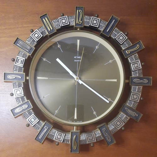Vtg metamec quartz - metamec, wall