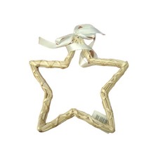 WICKER STAR DECORATION 30cm x