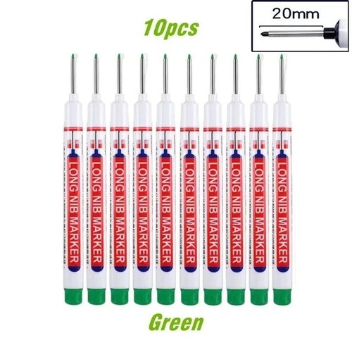 10pcs black deep hole long - 10pcs,