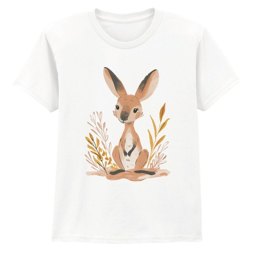 Cute rabbit kids shirt - rabbit,
