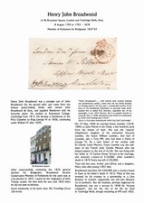 HH-GB Free Front 1837 signed HJ Broadwood, MP Bridgwater