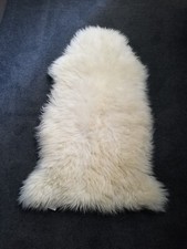Made.com Real Sheepskin Cream Rug