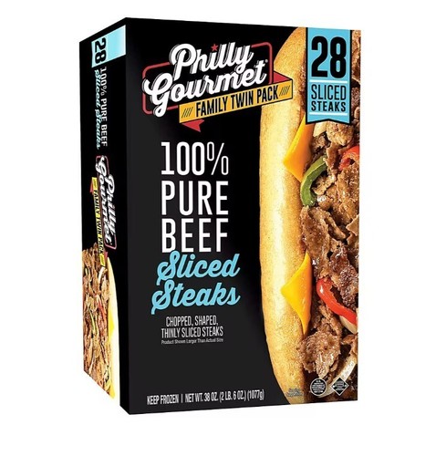 Philly gourmet 100 beef - gourmet, 100%