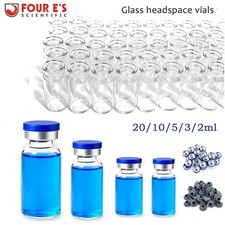 1000PCS 2/3/5/10/20ml Glass