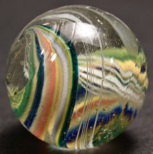 Rare Latticino Ribbon Core