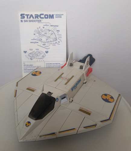 Mattel starcom six shooter - mattel,