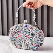 Peacock Pattern Handbag
