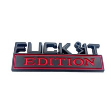 Fuck-it Edition Emblem 3D