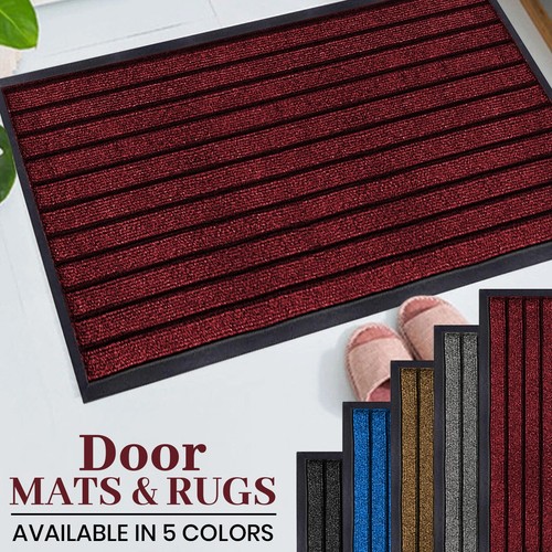 Rubber door mat heavy duty - door,