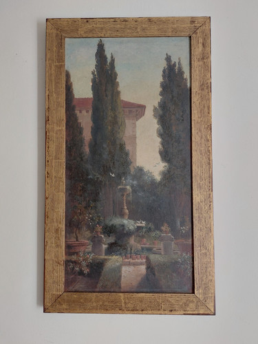Evocative oil italianate - oil, of