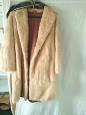 Real fur coat ladies vintage