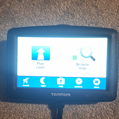 Tomtom sat nav - sat, gps
