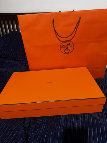 Hermes paris large empty box - hermes,
