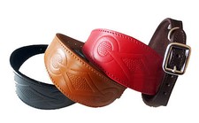 Retro Embossed Leather Whippet