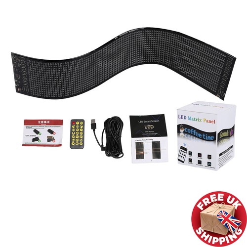Car led display rgb - car, scrolling