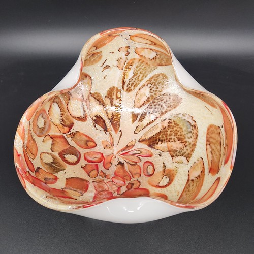 Murano art glass bowl - glass, ashtray