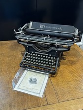 Antique underwood typewriter - antique,