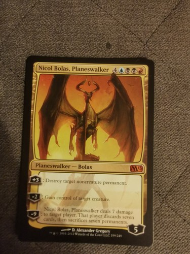 Nicol bolas planeswalker - nicol, ~