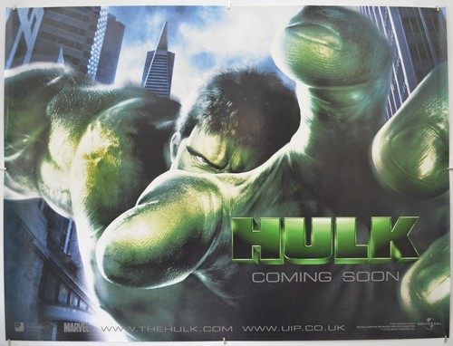 Hulk original quad - hulk, (2003)