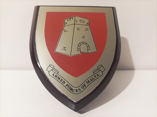 Armed forces malta plaque - armed,