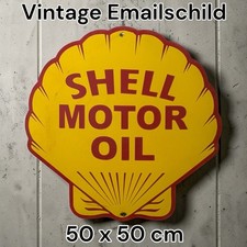 Vintage Old SHELL MOTOR OIL