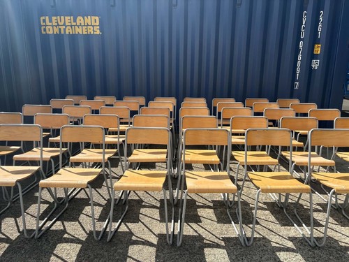 Vintage ikea school chairs - vintage,