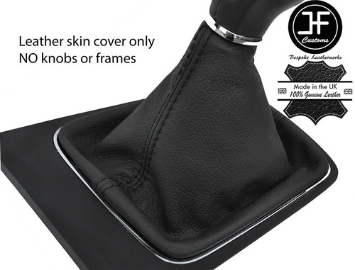 Black stitch top grain leather - top,
