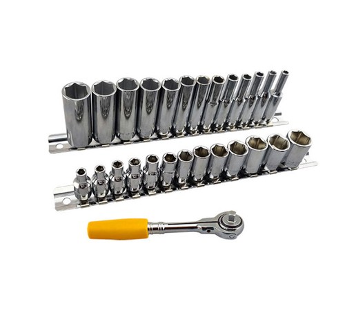 Swivel head ratchet - head, +