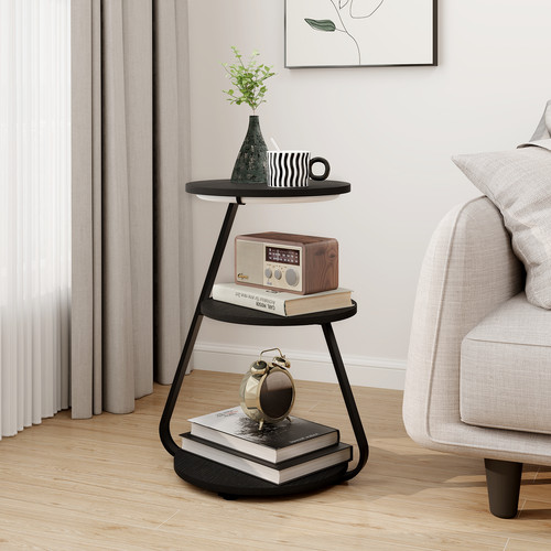 Tier led lighted side table - led,