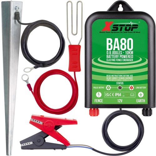 12v battery 10km powered - 0.6j,