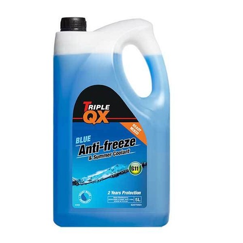 Blue antifreeze summer coolant - blue,
