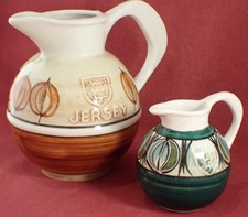 ** TWO ** RETRO JERSEY POTTERY