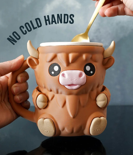 Ice cream cup holder - , with