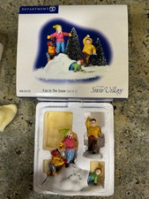 Department 56 Snow Village Fun