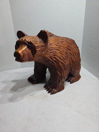 Vtg hand carved wooden - vtg,