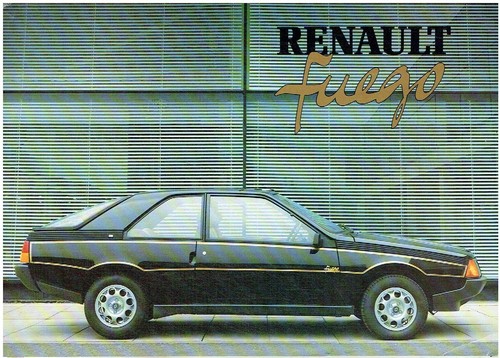 Renault fuego coupe ltd - renault, ts
