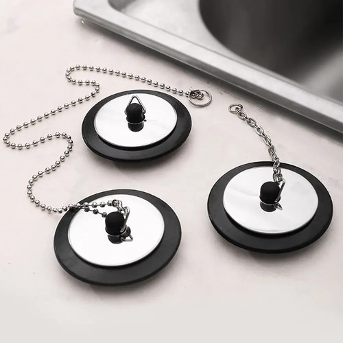 Sink plug rubber bath drain - sink,