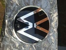 VW rear badge with camera