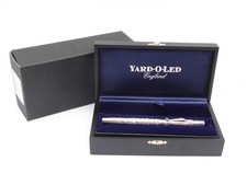YARD O LED VICEROY VICTORIAN STERLING SILVER ROLLERBALL PEN IN BOX 2000