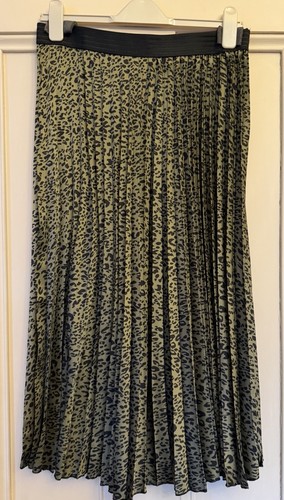 Zara green leopard print - zara,