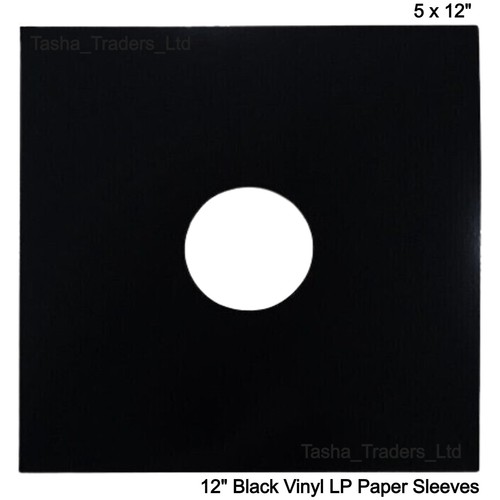 Black vinyl heavy - 12",
