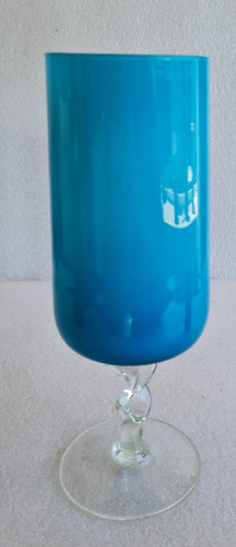 Large murano hand - hand, blue