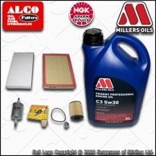 VAUXHALL CORSA C 1.2 TWINPORT OIL AIR FUEL CABIN FILTER PLUGS SERVICE KIT +OIL