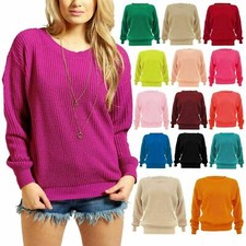 Ladies Oversized Baggy Jumper