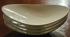 Set 4 Vtg Pausa Dinnerware White Oval dishes 20x13cm
