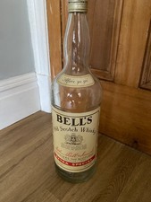 Large Bells Whisky Bottle