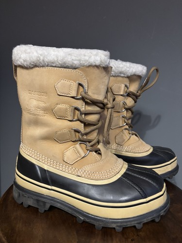 Sorel caribou leather snow - sorel,