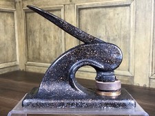 ANTIQUE CAST IRON EMBOSSING